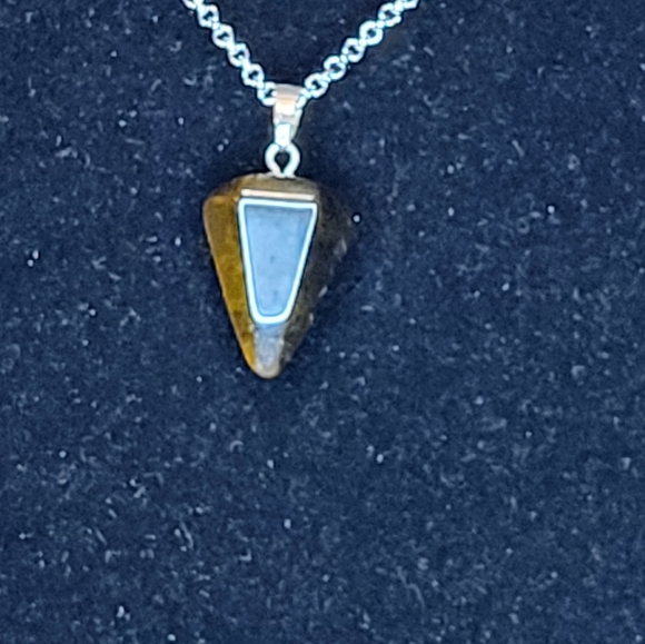 Tigers Eye Choker Necklace - Picture 5 of 8